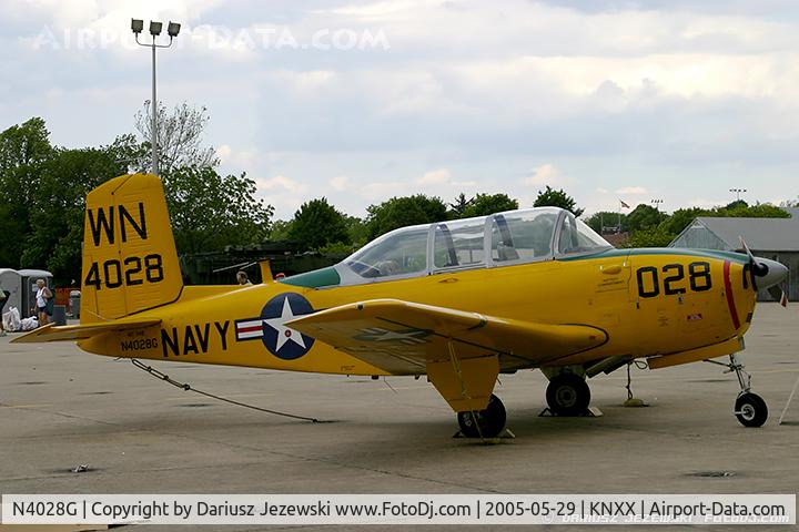 N4028G, 1955 Beech T-34A Mentor C/N BG-9, Beech D45 (T-34B) Mentor  C/N BG-9, N4028G