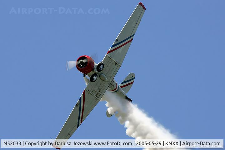N52033, 1946 North American SNJ-2 Texan C/N 2040, North American SNJ-2 Texan  C/N 2040 - Geico Skytypers, N52033