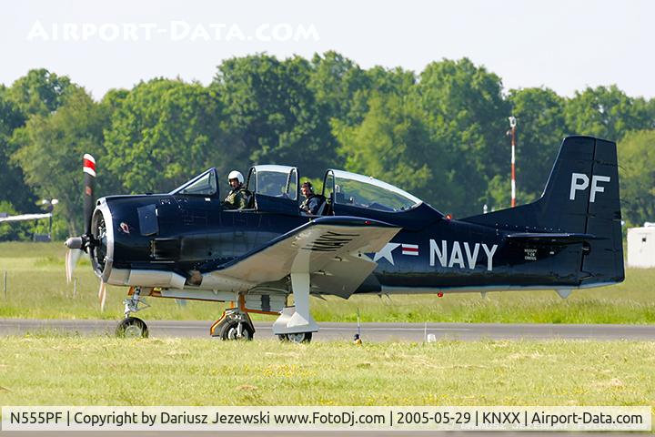 N555PF, 1954 North American T-28B Trojan C/N 200-336 (138265), North American T-28B Trojan  C/N 138265, N555PF