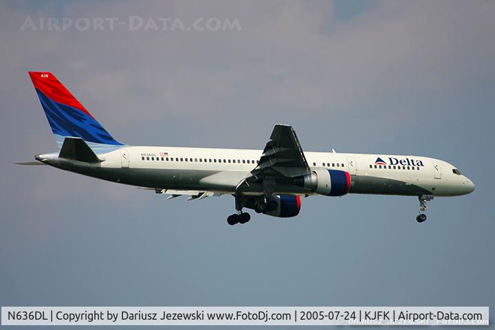 N636DL, 1988 Boeing 757-232 C/N 23763, Boeing 757-232 - Delta Air Lines  C/N 23763, N636DL
