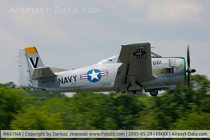 N661NA, 1957 North American T-28C Trojan Trojan C/N 226-238 (140661), North American T-28C Trojan 