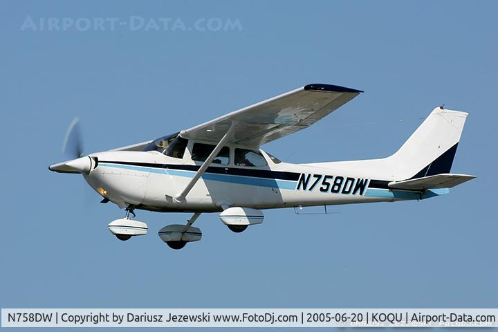 N758DW, 1978 Cessna R172K Hawk XP C/N R1723022, Cessna R172K Hawk XP  C/N R1723022, N758DW