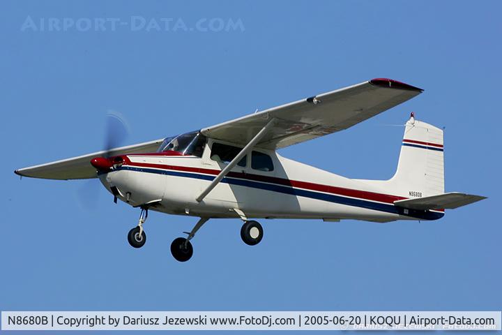 N8680B, 1957 Cessna 172 C/N 36380, Cessna 172 Skyhawk  C/N 36380, N8680B