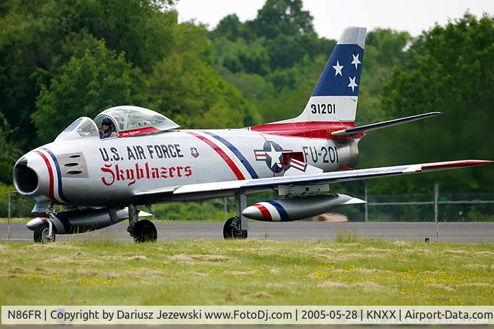 N86FR, 1952 North American F-86F Sabre C/N 191-655, North American F-86F Sabre  C/N 52-4959, NX86FR