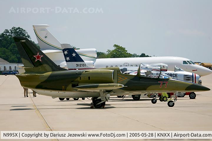 N995X, 1983 Aero L-39C Albatros C/N 332507, Aero Vodochody L-39 Albatros  C/N 332507, N995X