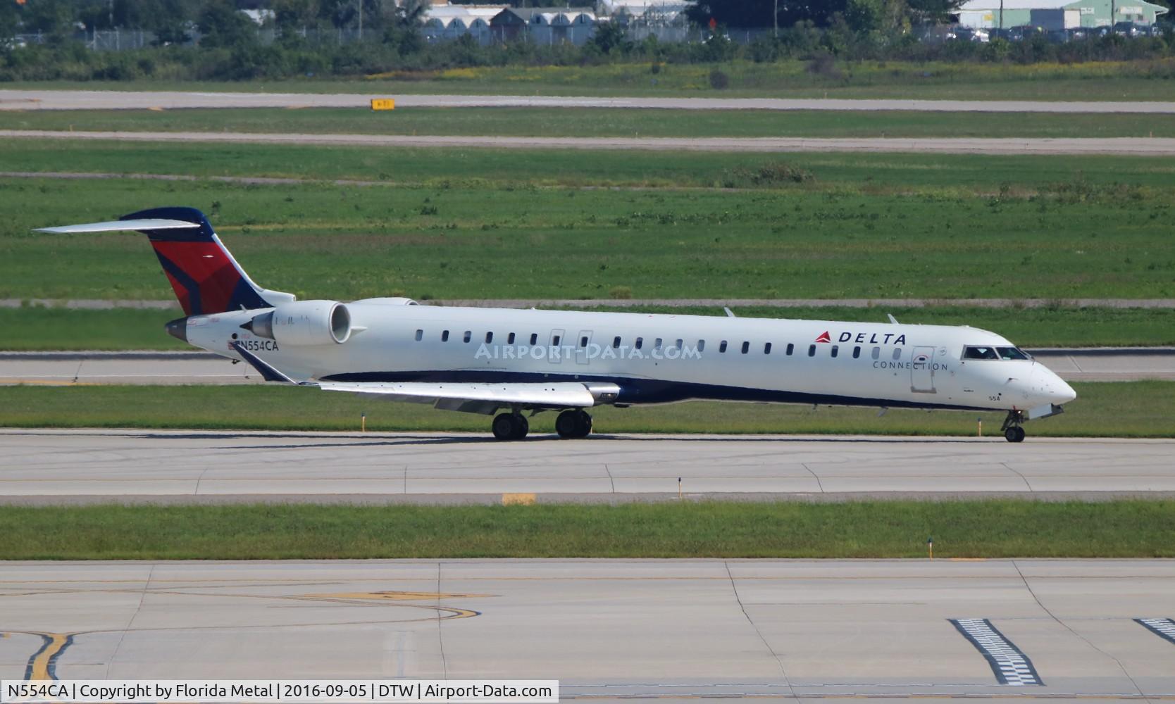 N554CA, 2008 Bombardier CRJ-900ER (CL-600-2D24) C/N 15168, Delta Connection
