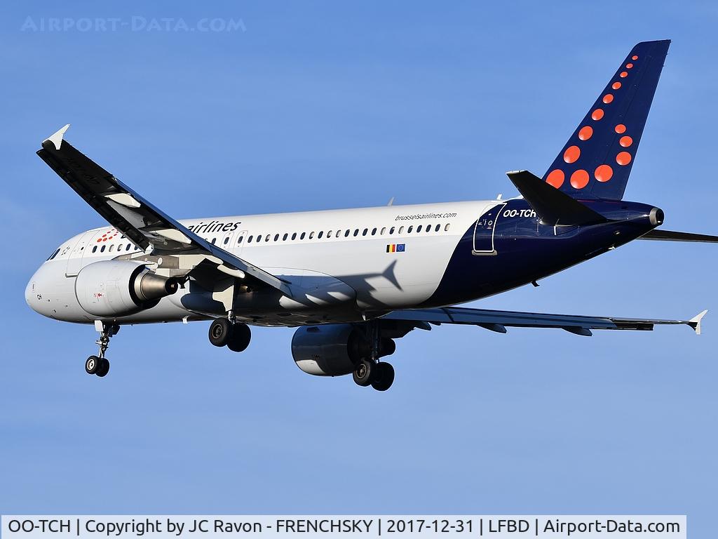 OO-TCH, 2003 Airbus A320-214 C/N 1929, SN3837 medical emergency landing runway 23