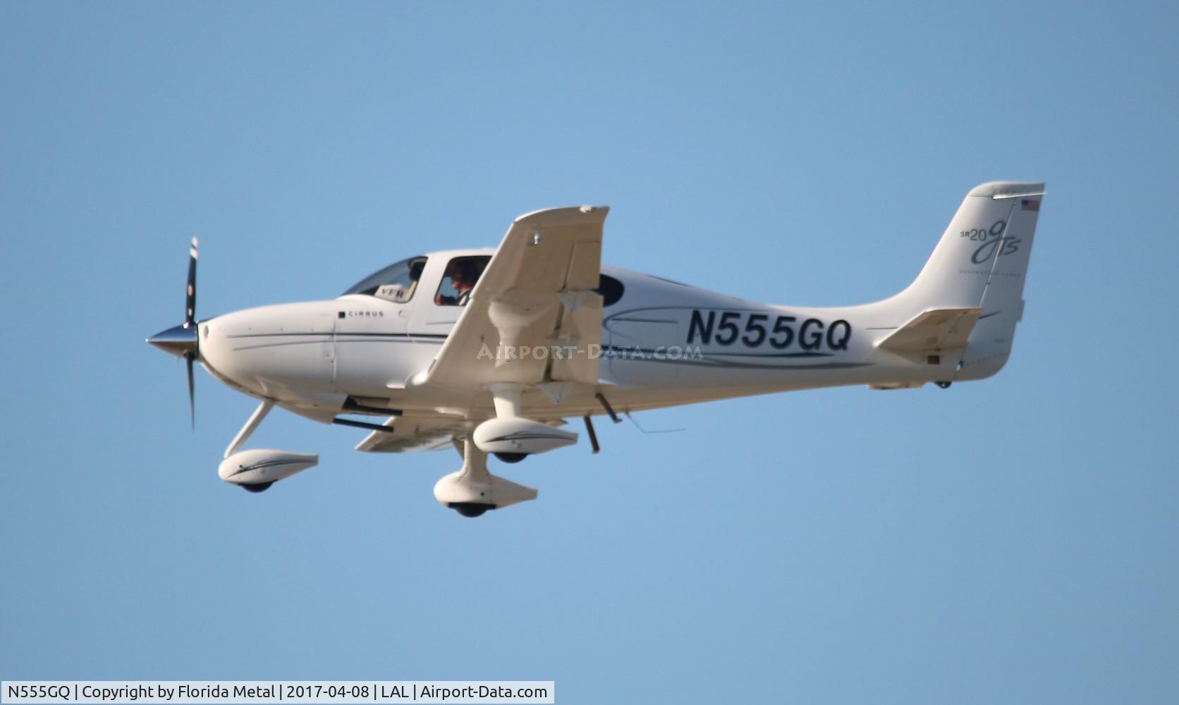 N555GQ, 2008 Cirrus SR20 GTS C/N 1988, Cirrus SR20