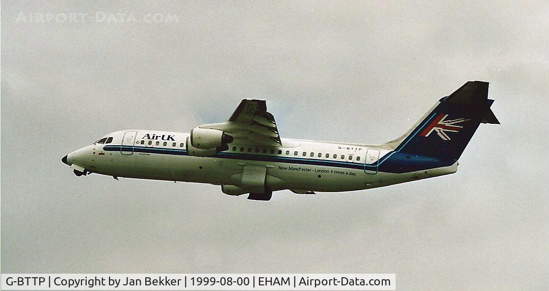 G-BTTP, 1991 British Aerospace BAe.146-300 C/N E3203, Schiphol Amsterdam