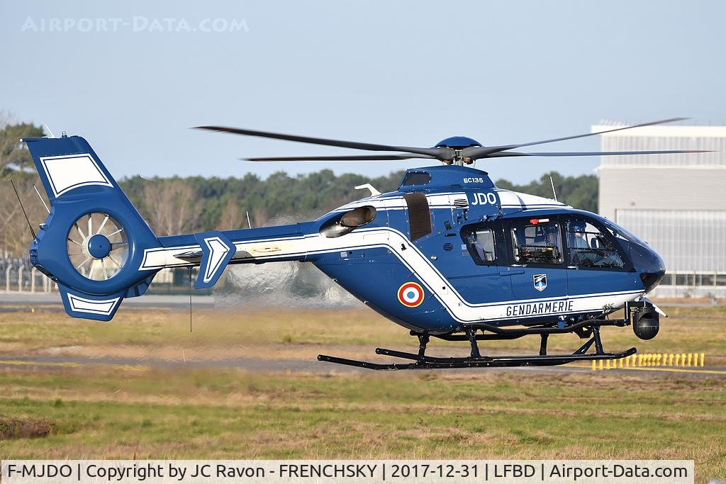 F-MJDO, 2012 Eurocopter EC-135T-2 C/N 1086, France Gendarmerie take off FATO 23