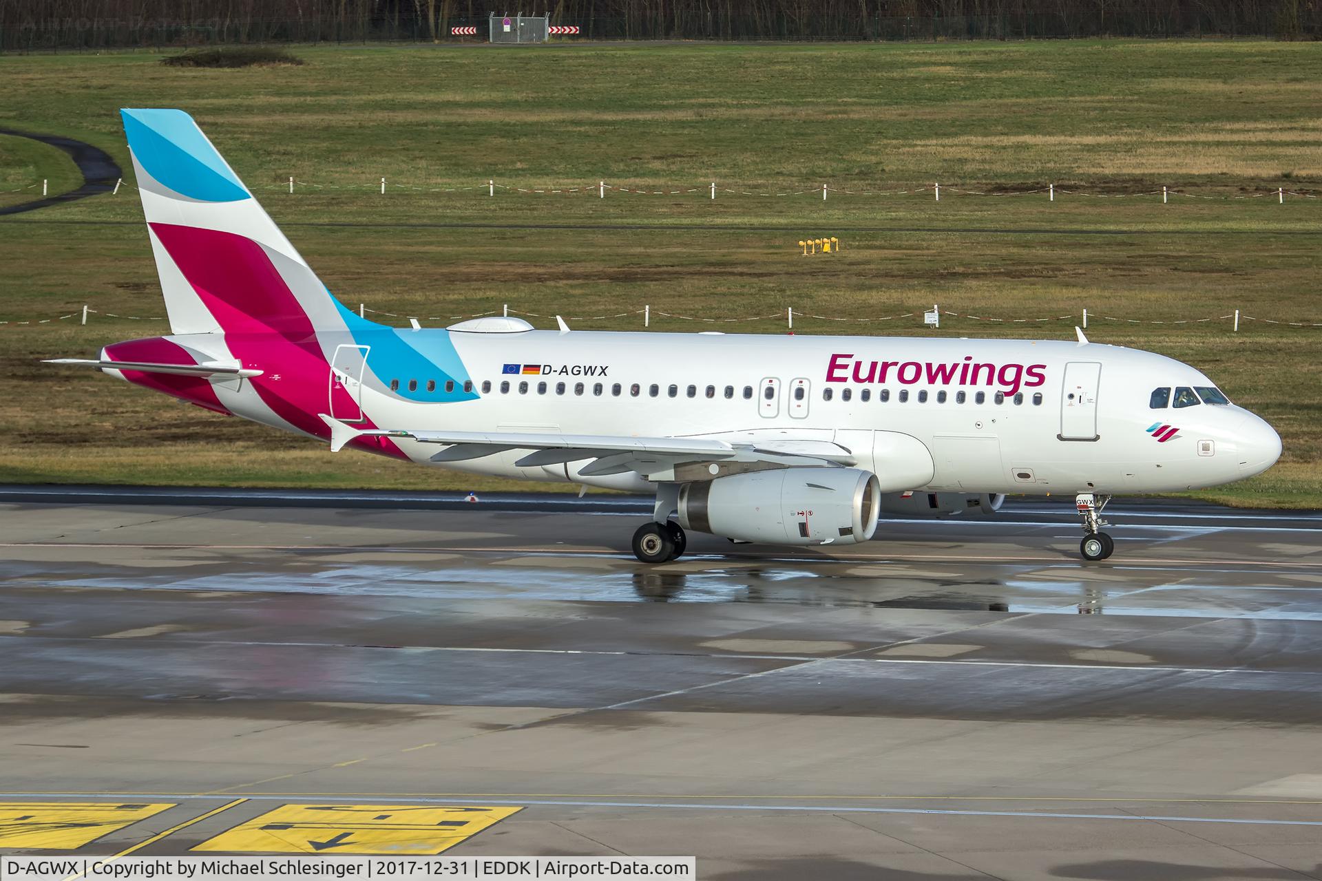D-AGWX, 2013 Airbus A319-132 C/N 5569, D-AGWX - Airbus A319-132 - Eurowings