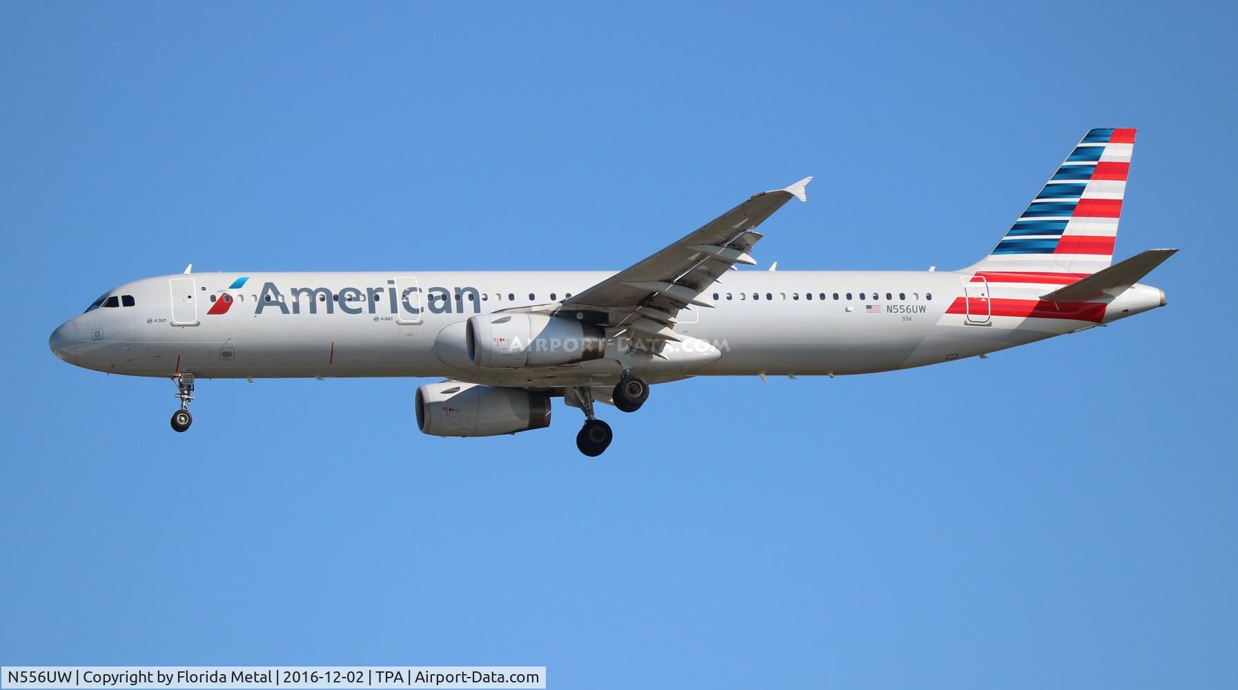 N556UW, 2012 Airbus A321-231 C/N 5244, American