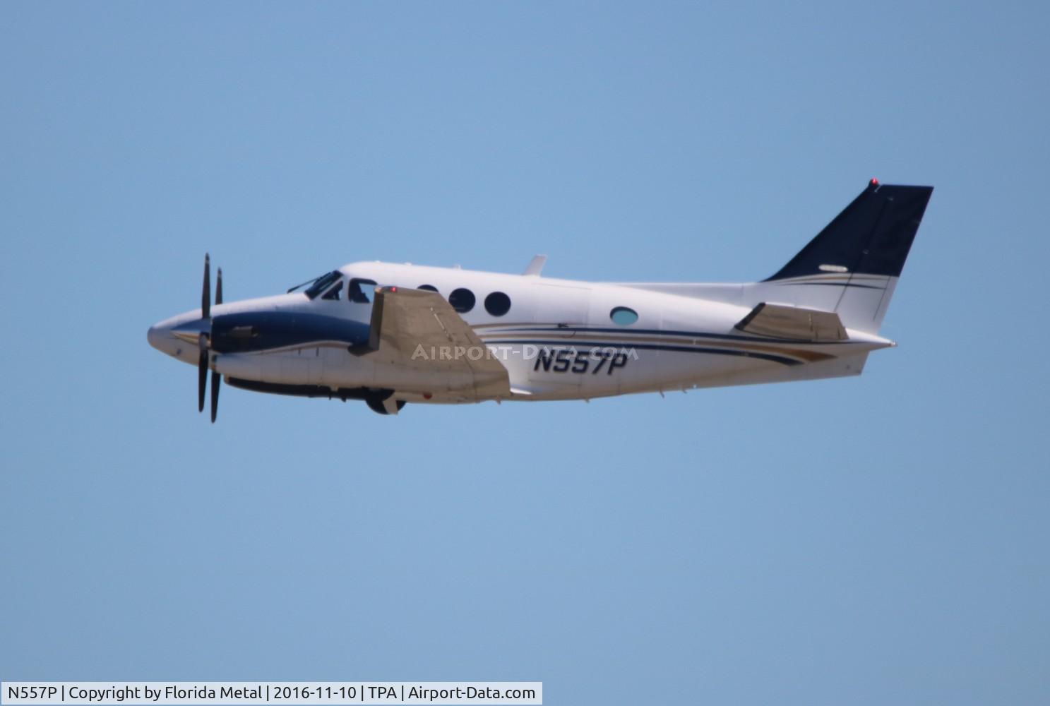 N557P, Raytheon Aircraft Company C90A C/N LJ-1689, Beech C90A