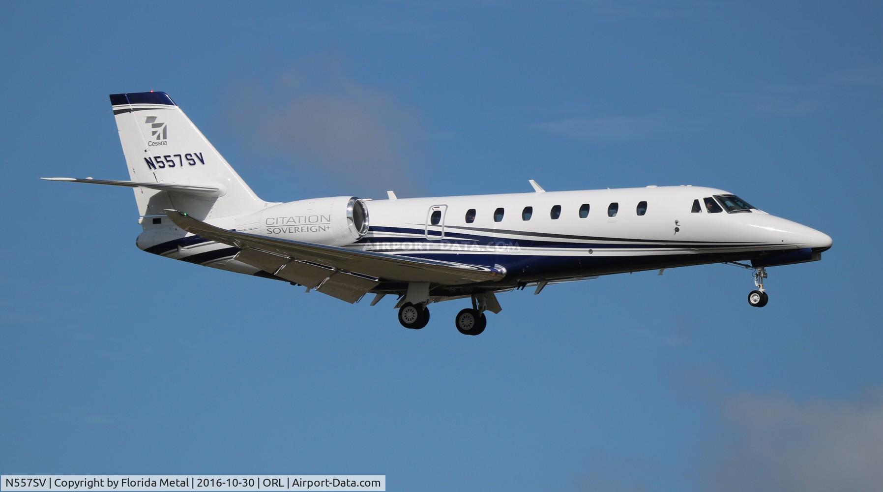 N557SV, 2016 Cessna 680 Citation Sovereign C/N 680-0557, Citation Sovereign +