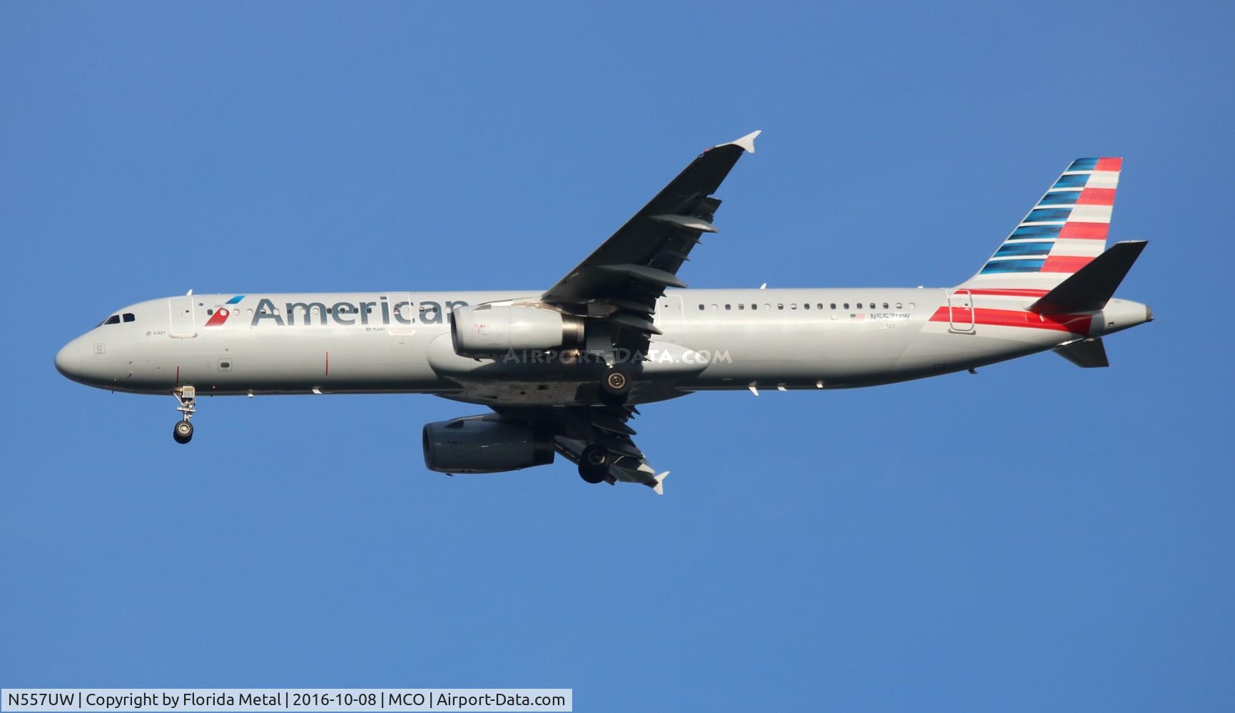 N557UW, 2012 Airbus A321-231 C/N 5269, American