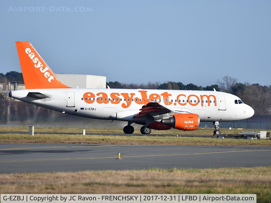 G-EZBJ, 2007 Airbus A319-111 C/N 3036, U24128 from BERLIN (SXF)