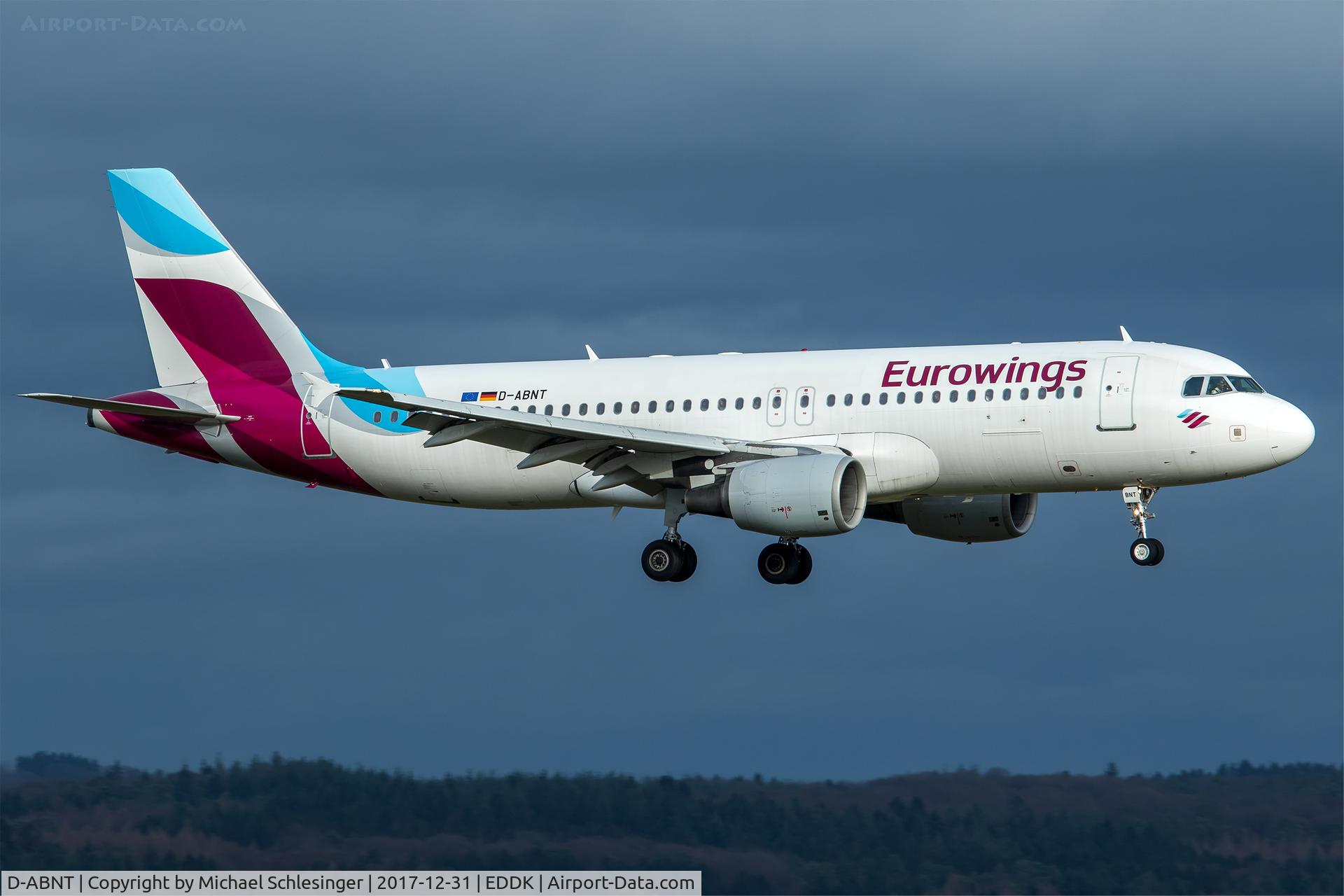 D-ABNT, 2005 Airbus A320-214 C/N 2562, D-ABNT - Airbus A320-214 - Eurowings