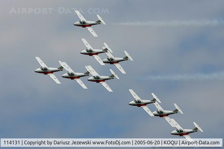 114131, Canadair CT-114 Tutor C/N 1131, CAF CT-114 Tutor 114131 C/N 1131 from Snowbirds Demo Team 15 Wing CFB Moose Jaw, SK