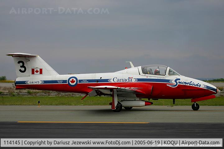 114145, Canadair CT-114 Tutor C/N 1145, CAF CT-114 Tutor 114145  C/N 1145 from Snowbirds Demo Team 15 Wing CFB Moose Jaw, SK