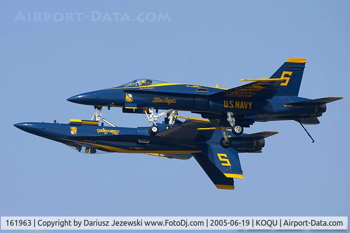 161963, McDonnell Douglas F/A-18A Hornet C/N 0178, F/A-18A Hornet 161963 C/N 0178 from Blue Angels Demo Team  NAS Pensacola, FL