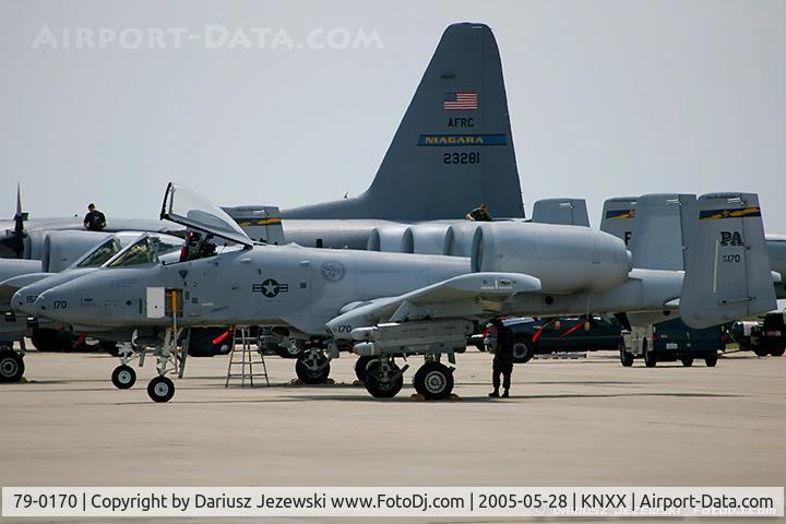 79-0170, 1979 Fairchild Republic A-10A Thunderbolt II C/N A10-0434, A-10A Thunderbolt 79-0170 PA from 103rd FS 