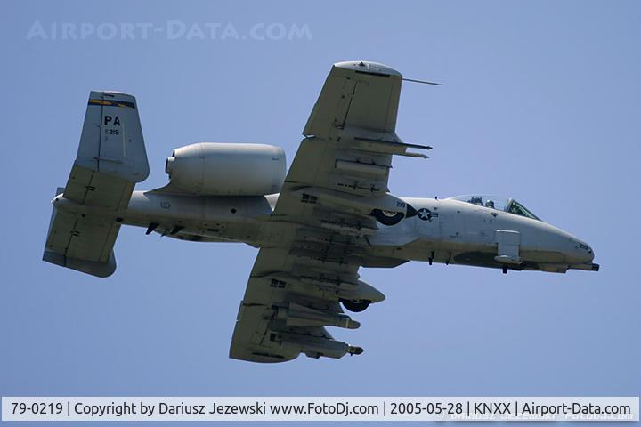 79-0219, 1979 Fairchild Republic A-10A Thunderbolt II C/N A10-0483, A-10C Thunderbolt II 79-0219 PA from 103rd FS 