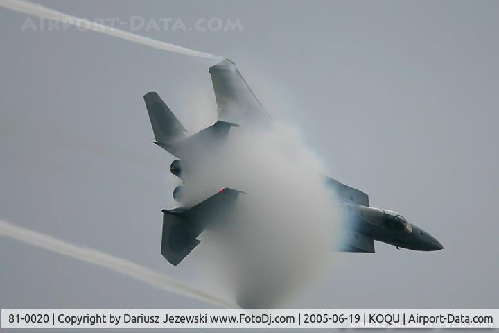 81-0020, 1981 McDonnell Douglas F-15C Eagle C/N 0733/C203, F-15C Eagle 81-0020 FF from 71st FS 