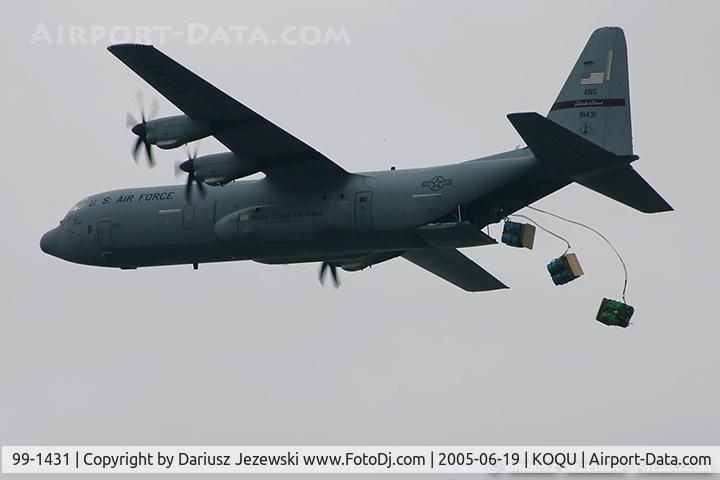 99-1431, 1999 Lockheed Martin C-130J-30 Super Hercules C/N 382-5517, C-130J Hercules 99-1431  from 143rd AS 143rd AS Quonset Point ANGS, RI