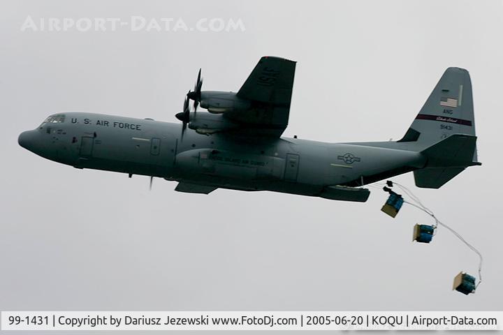 99-1431, 1999 Lockheed Martin C-130J-30 Super Hercules C/N 382-5517, C-130J Hercules 99-1431  from 143rd AS 143rd AS Quonset Point ANGS, RI