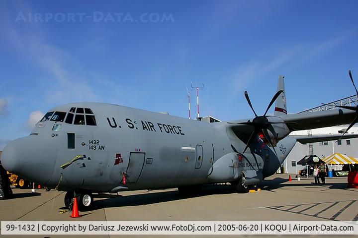 99-1432, 1999 Lockheed Martin C-130J-30 Super Hercules C/N 382-5518, C-130J Hercules 99-1432  from 143rd AS 143rd AS Quonset Point ANGS, RI