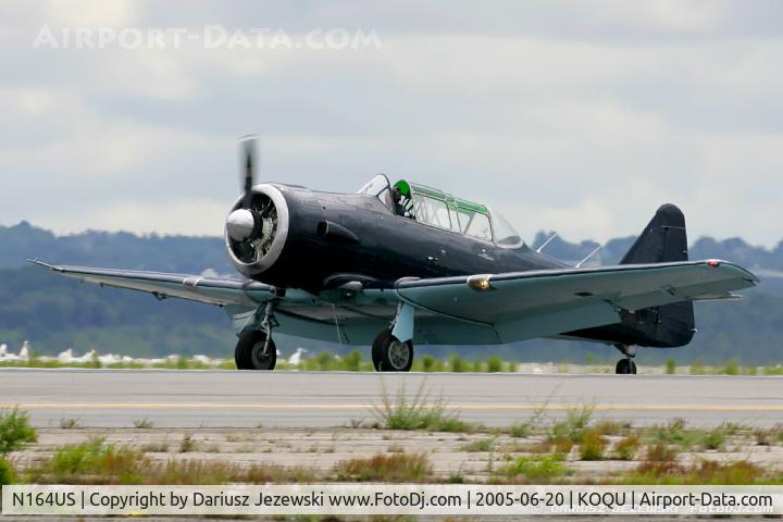 N164US, 1944 North American AT-6F C/N 44-81687-A, North American AT-6F Texan  C/N 44-81687-A, N164US