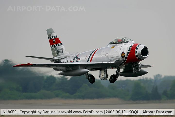 N186FS, 1956 Canadair CL-13B Sabre 6 C/N 1461, Canadair F-86E Mk.VI Sabre  C/N 1461 - Ed Shipley, N186FS