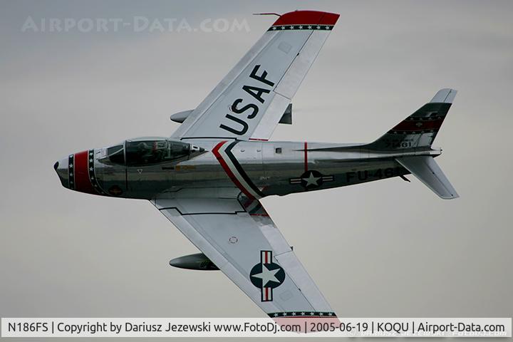 N186FS, 1956 Canadair CL-13B Sabre 6 C/N 1461, Canadair F-86E Mk.VI Sabre  C/N 1461 - Ed Shipley, N186FS