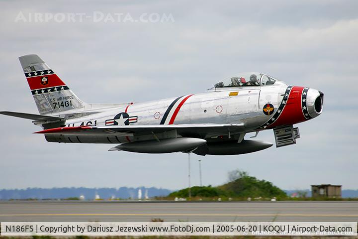 N186FS, 1956 Canadair CL-13B Sabre 6 C/N 1461, Canadair F-86E Mk.VI Sabre  C/N 1461 - Ed Shipley, N186FS
