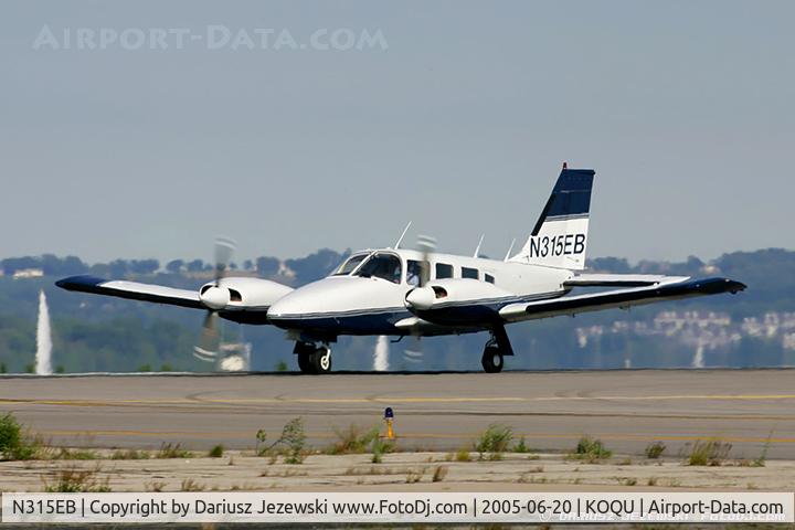 N315EB, 1978 Piper PA-34-200T II C/N 34-7870357, Piper PA-34-200T Seneca II  C/N 34-7870357, N315EB