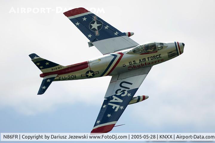 N86FR, 1952 North American F-86F Sabre C/N 191-655, North American F-86F Sabre  C/N 52-4959, NX86FR