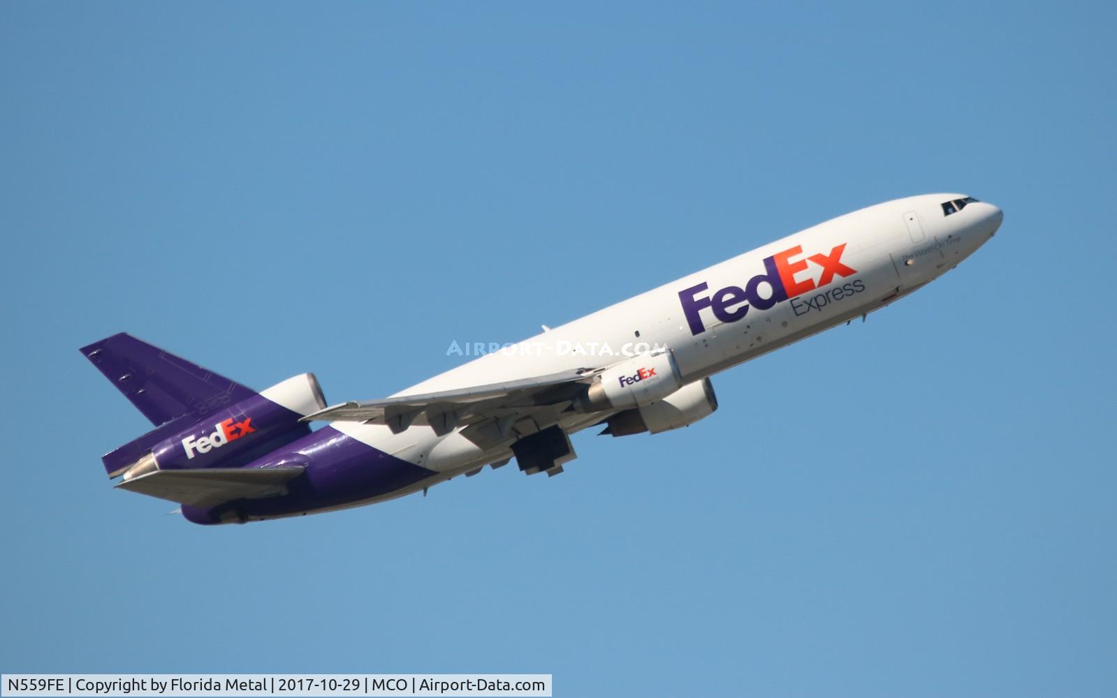 N559FE, 1973 McDonnell Douglas MD-10-10F C/N 46930, Fed Ex