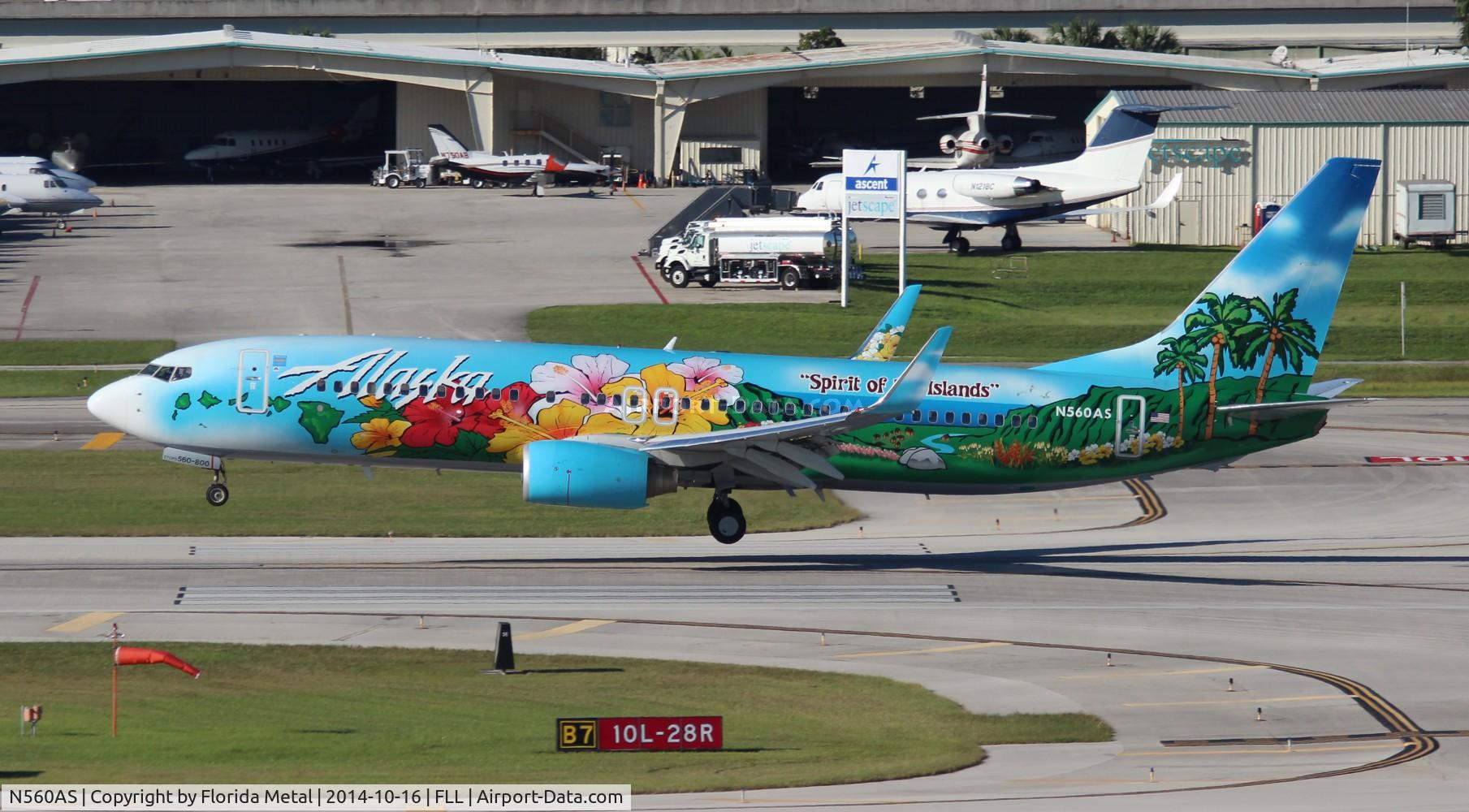 N560AS, 2006 Boeing 737-890 C/N 35179, Alaska