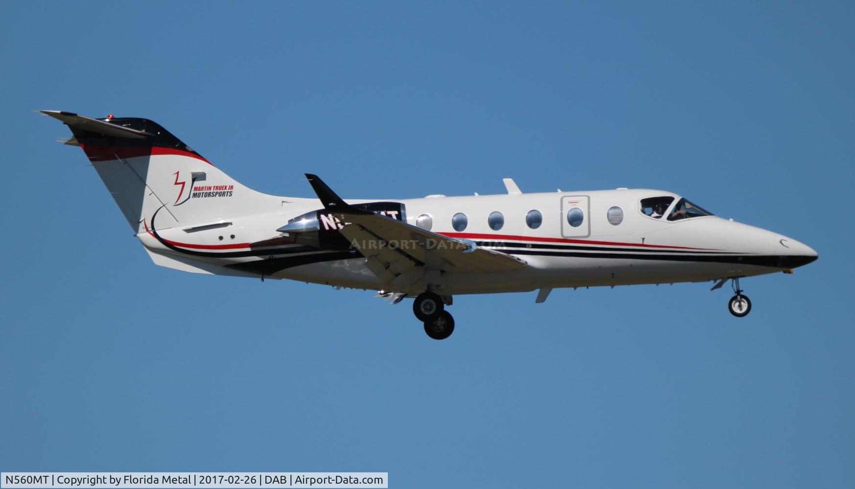 N560MT, 1999 Beech (Nextant Aerospace) 400 XTI C/N RK-235, Martin Truex Jr