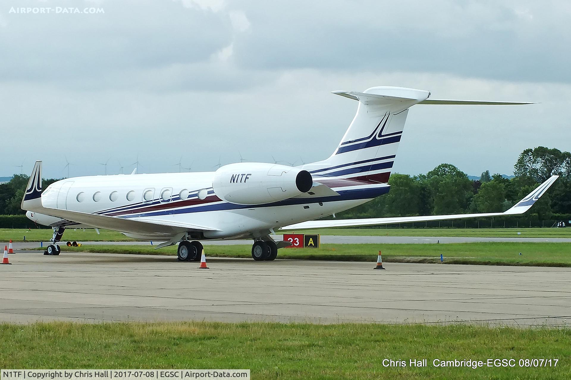 N1TF, 2013 Gulfstream Aerospace G650 (G-VI) C/N 6065, at Cambridge