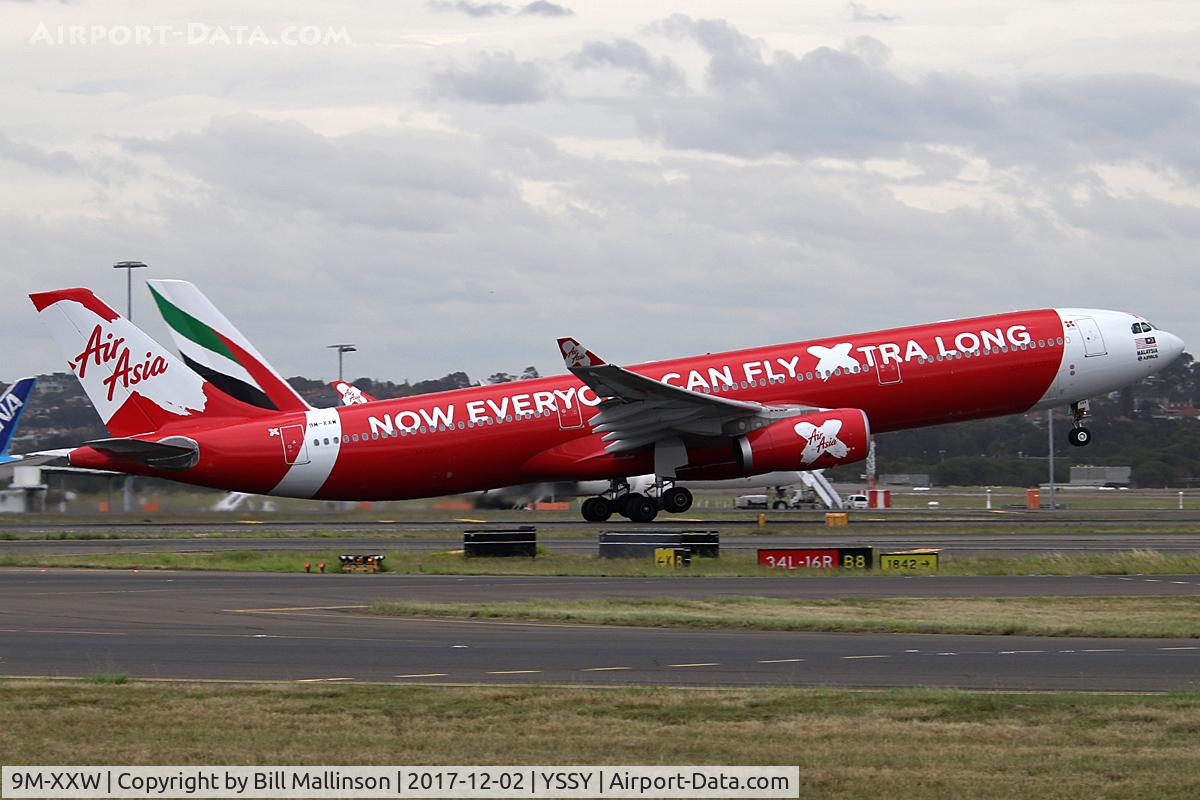 9M-XXW, 2015 Airbus A330-343 C/N 1596, ROTATING FROM 34L