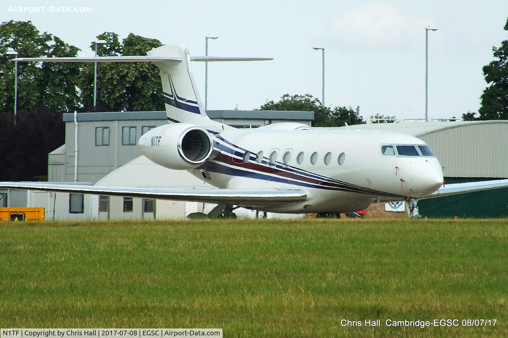 N1TF, 2013 Gulfstream Aerospace G650 (G-VI) C/N 6065, at Cambridge