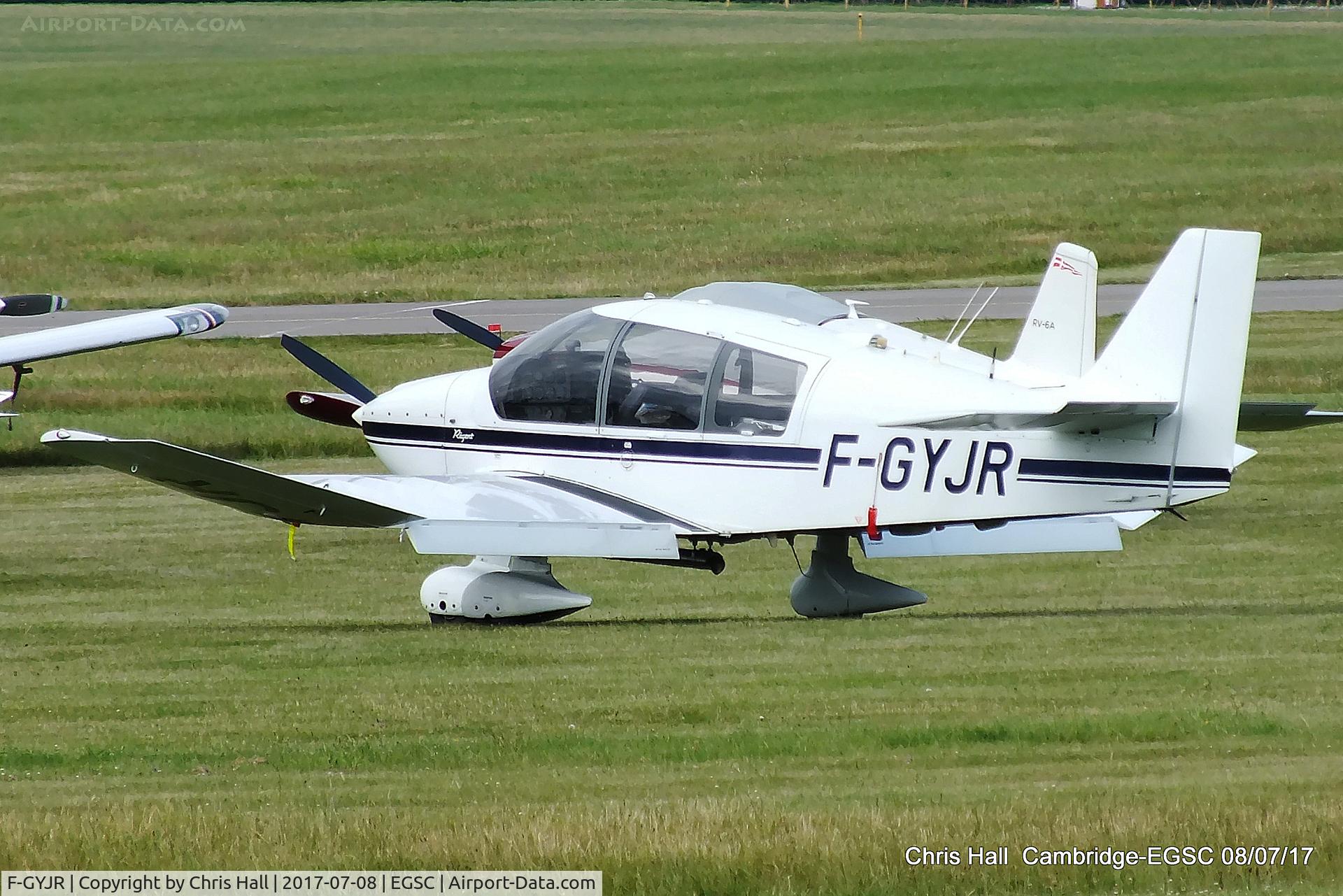 F-GYJR, Robin DR-400-180 Regent C/N 2526, at Cambridge