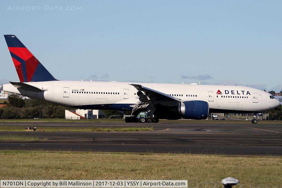 N701DN, 2008 Boeing 777-232/LR C/N 29740, The Delta Spirit