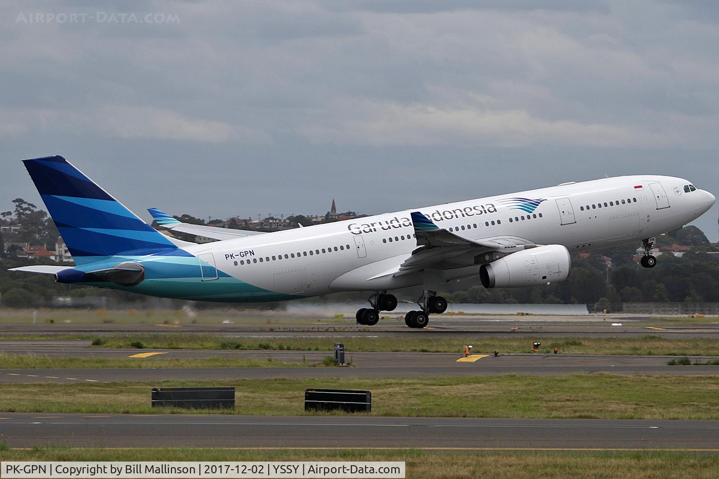 PK-GPN, 2011 Airbus A330-243 C/N 1261, ROTATING FROM 34L