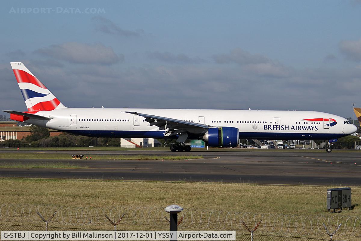 G-STBJ, 2014 Boeing 777-336/ER C/N 43703, TAXI FROM 34L