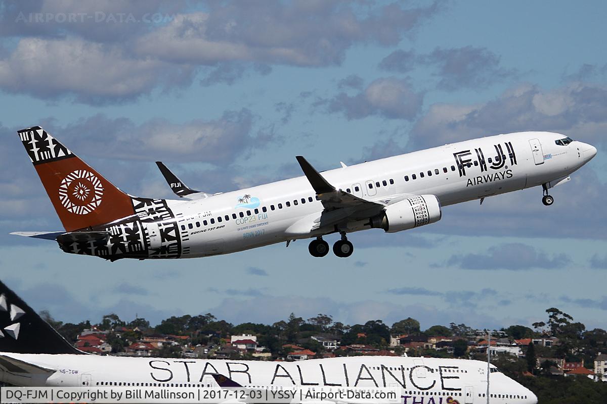 DQ-FJM, 2010 Boeing 737-86J C/N 37754, HOME TO NAN