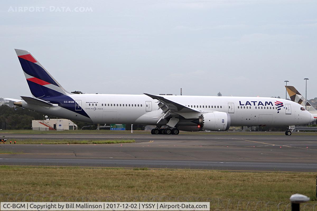 CC-BGM, 2017 Boeing 787-9 Dreamliner Dreamliner C/N 38771, LA801
