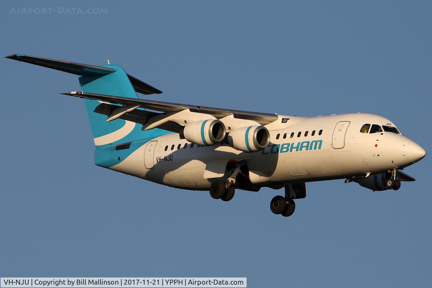 VH-NJU, 1987 British Aerospace BAe.146-200A C/N E2073, FINALS TO 21