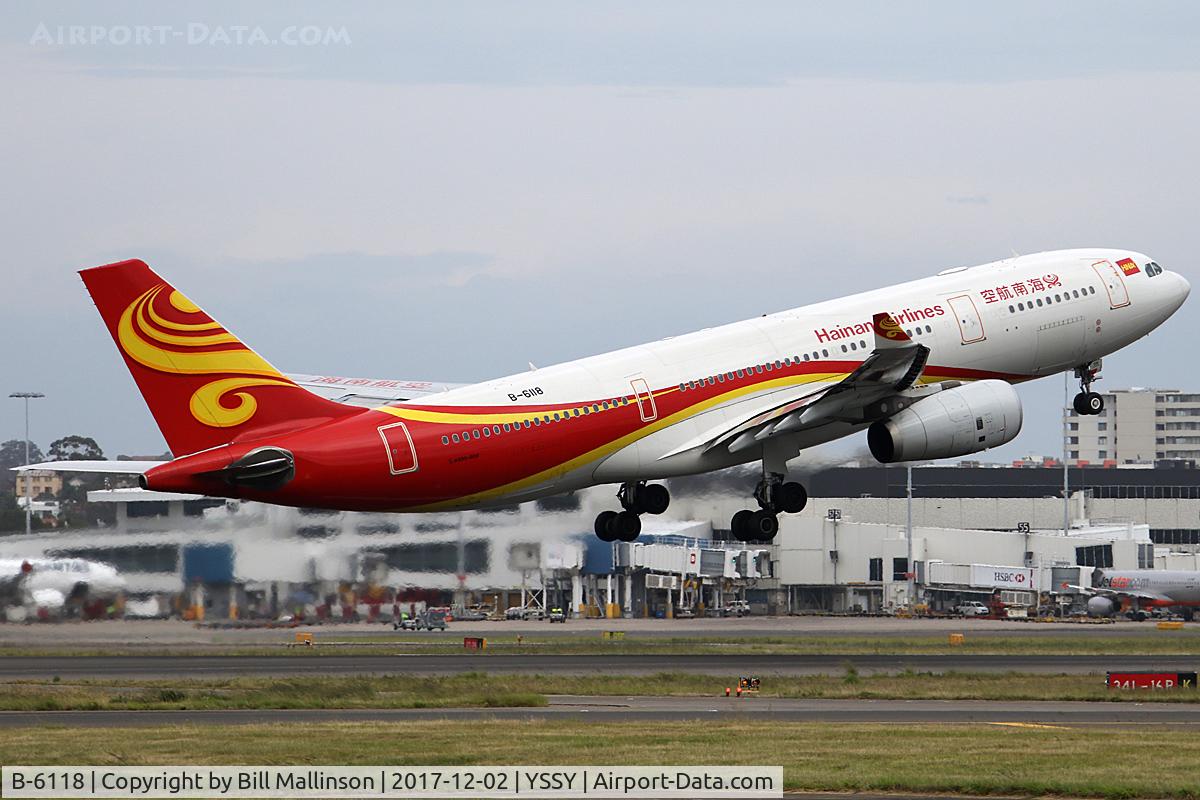 B-6118, 2007 Airbus A330-243 C/N 881, OFF FROM 34L
